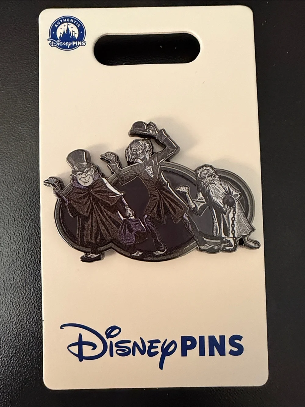 Disney Haunted Mansion Enamel Pin Set in Purple and Black